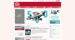 Desktop Screenshot of landesmuseum.ktn.gv.at