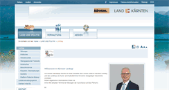 Desktop Screenshot of kaerntner-landtag.ktn.gv.at